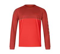 Maillot manches longues endura core printed rouge