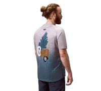 Endura - Singletrack S/S Print Tee - Maillot VTT homme Titanium - L