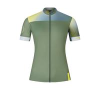 Endura Maillot femme Gradient FS260 M/C jaune/vert