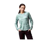 Endura Maillot Singletrack Print L/S pour Dames vert
