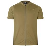 Endura Maillot Loop manches courtes à fermeture éclair Vert