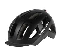 Endura Casque Luminite Urban – lumière LED arrière – Noir L-XL