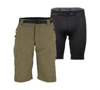 Endura Short Hummvee avec Pantalon Intérieur brun L