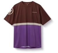 Endura Maillot Singletrack Core II manches courtes Enduro marron/violet Homme S End Mahogany
