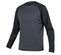 Endura T-shirt manches longues Singletrack Gris Homme L