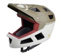 Endura - SingleTrack Full Face MIPS Helmet - Casque VTT intégral Tweed Green - M-L