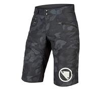 Endura Shorts Singletrack II Gris Black Camo Homme XL