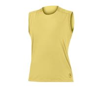 Endura Singletrack Sleeveless T-shirt Jaune 2XL Femme
