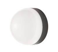ENDURA STYLE Ball applique extérieure 12W Sensor Gris CHAUD