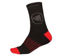 Endura Chaussettes longues Termolite II Noir Homme EU 42 1/2-47 Lot de 2 paires
