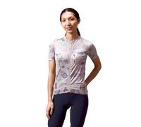Endura - Wms Pro Sl S/S Print Jersey - Maillot vélo femme Titanium - XS