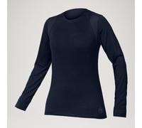 Endura - Wms Singletrack L/S Jersey - Maillot VTT femme Midnight Navy - M