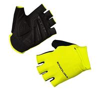 Endura Xtract Gant de Cyclisme | Rembourrage en Gel | Gants antidérapants en Silicone, Jaune Vif, Taille XS