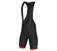 Endura Xtract Gel II Cuissard à Bretelles pour Homme, Rouge, L