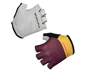 Endura Xtract Lite Gant de Cyclisme | Rembourrage en Gel | Grip en Silicone | Gants Ultra légers, Aubergine, M