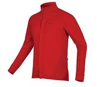 Endura Maillot cyclisme manches longues Xtract Roubaix – Respirant, évacuation humidité – Rouge