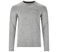 ENDURANCE - Abdon Melange L/S Tee - T-shirt technique - M - light grey melange