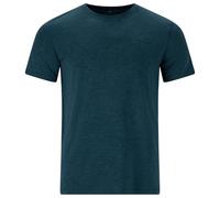 ENDURANCE - Abdon Melange S/S Tee - T-shirt technique - M - orion blue