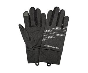 Endurance Gants Unisexes New South Galles avec réflecteurs 1001 Black Melange, Taille L