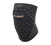 Endurance Protech Protection des Genoux Unisexe, Noir, XL