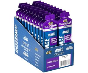 Endurance Sprint Isotonic Energy Gel + Caffeine, Blackcurrant - 20 x 60g