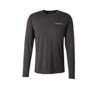 ENDURANCE T-Shirt fonctionnel 'Abdon' noir chiné / blanc, Taille M