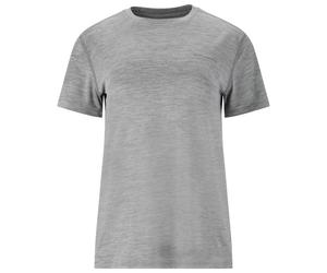 ENDURANCE - Women's Alvaly Melange S/S Tee - T-shirt technique - 36 - light grey melange