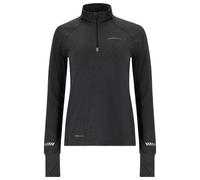 ENDURANCE - Women's Canna V2.0 Melange Midlayer - T-shirt de running - 40 - black melange