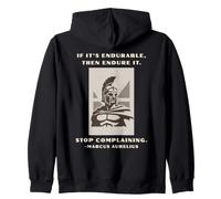 Endure and Stop Plaining Marcus Aurelius Sweat à Capuche