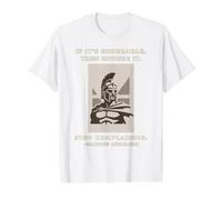 Endure and Stop Plaining Marcus Aurelius T-Shirt Graphique avec Valeur