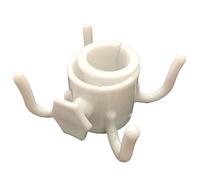 Enduring Parapluies de plage Crochet à suspendre à 4 broches Crochet de plage Cintre Clip Support pour Camping Voyage Plastique