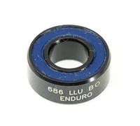 Enduro 686 LLU BO-ABEC 3-Black Oxide (Radial) -6x13x5 Roulement Adulte Unisexe, Selon modèle