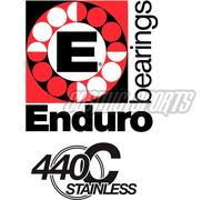 Enduro Bearings Acb 4545 150 Ss 1-1/2 Acier inoxydable Angular Contact Lenklager Silber Silber One Size