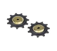 Enduro Bearings - Kit 2 poulies BKCJ-0351 Delrin XD-15 Ceramic-Hybrid 11/13 dents pour engrenage Shimano GRX 11s (trou pour boulon de 5 mm)