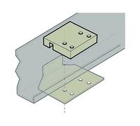 Enduro Kit de Montage pour déplace Caravane : pour châssis en U