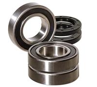 Endurocult Kit de roulement de roue arrière en acier inoxydable compatible avec Honda/Suzuki CR/CRF/RMZ 125/250/450