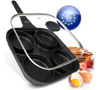 endusor Poêle Pancakes et Œuf au Plat (27cm) avec Couvercle