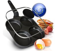 endusor Poêle Pancakes et Œuf au Plat à Induction avec Couvercle