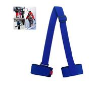 Endxedio Skimate Sangles de Ski - Sangle de Transport Réglable pour Snowboard - Accessoires de Sports d'Hiver, Bleu, 1