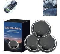 Endyniner Dispositif de déneigement électromagnétique anti-gel pour voiture, interférence moléculaire électromagnétique, instrument de déneigement de voiture, outil de dégivrage de voiture (3 pièces)