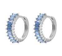 ene Boucles d'oreilles en filigrane Ladder Square Zircon Boucles d'oreilles Circle Boucle d'oreille Femme Tout Tempérament Simple Ensemble Multicolore Accessoires Boucles d'oreilles Boîte, taille