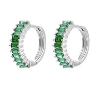 ene Boucles d'oreilles en filigrane Ladder Square Zircon Boucles d'oreilles Circle Boucle d'oreille Femme Tout Tempérament Simple Ensemble Multicolore Accessoires Boucles d'oreilles Boîte, taille