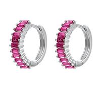 ene Boucles d'oreilles en filigrane Ladder Square Zircon Boucles d'oreilles Circle Boucle d'oreille Femme Tout Tempérament Simple Ensemble Multicolore Accessoires Boucles d'oreilles Boîte, taille