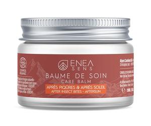 Enea Sens - Baume de Soin Après Piqures & Après Soleil Bio - Bien-Être de la Peau - Huiles Essentielles Bio - Lavande, Hélichryse, Cire d'Abeille, Millepertuis - 30 ml - Fabriqué en France