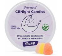 Enecta Cbnight Gummies 30 Pcs, 150 Mg , 4,5 Mg Mélatonine, 60 G