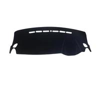 ENEFCKCHRL Tapis Tableau Bord Voiture pour MG pour ZS pour EV 2017-2022 Conduite À Gauche RHD Tableau Bord Voiture Éviter Le Coussin Lumineux Tapis Couverture Plate-Forme D'instrument(RHD Black Side)
