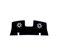 ENEFCKCHRL Tapis Tableau Bord Voiture pour pour Corolla E160 E170 E180 2014-2018 Tableau Bord Voiture Éviter Le Coussin Lumineux Plate-Forme D'instrument Couverture Bureau Tapis(Rear Red Side)