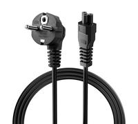 Enefla Câble de Charge Rapide Compatible avec Ninebot by Segway Max G2 E/G30/G2/G30P/G30D/P65E/P100S/G3 Scooter, Câble d’Alimentation 3 Pôles Mickey Mouse CA Prise UE, Robuste et Sécurisé