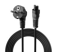 Enefla Câble de Charge Rapide Compatible avec Ninebot by Segway Max G2 E/G30/G2/G30P/G30D/P65E/P100S/G3 Scooter, Câble d’Alimentation 3 Pôles Mickey Mouse CA Prise UE, Robuste et Sécurisé