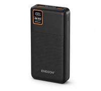 ENEGON 20 000 mAh 22,5 W Power Bank with PD Fast Charging - USB-C/USB-A/Micro Input, LED Digital Display, Portable for Phones, Tablets, Travel, Camping, Outdoor Adventures